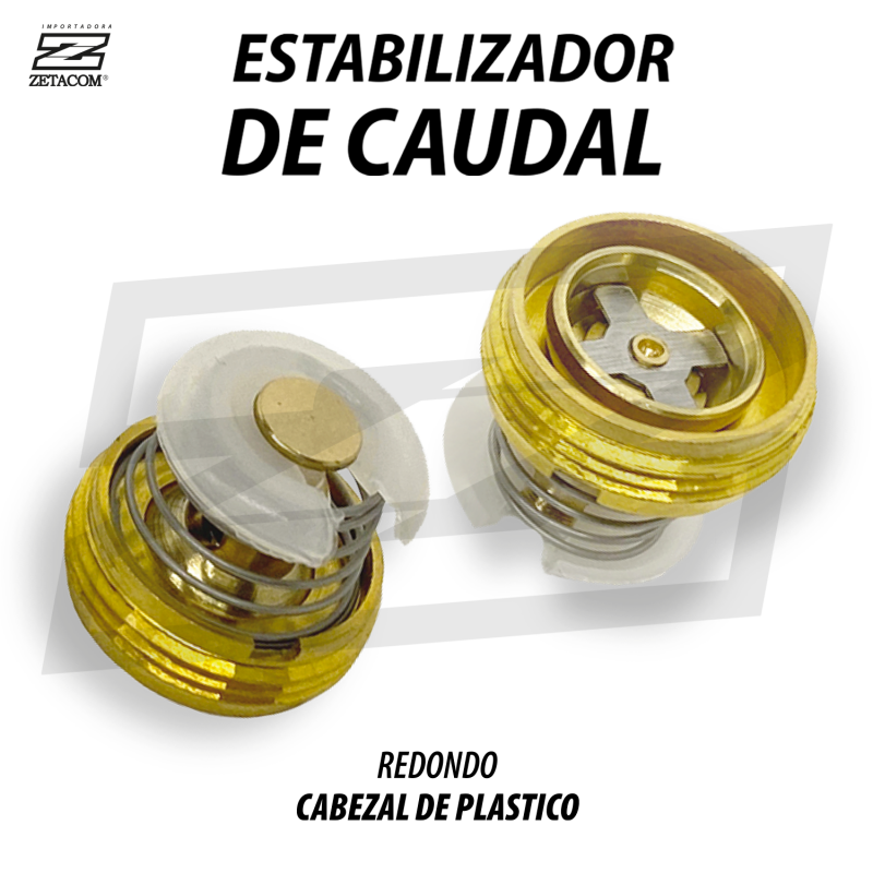 ESTABILIZADOR DE CAUDAL CABEZAL PLÁSTICO