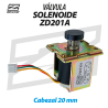 Válvula solenoide zd201 cabezal 20mm