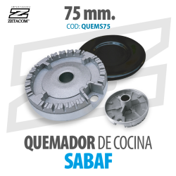 QUEMADOR DE COCINA SABAF 75mm