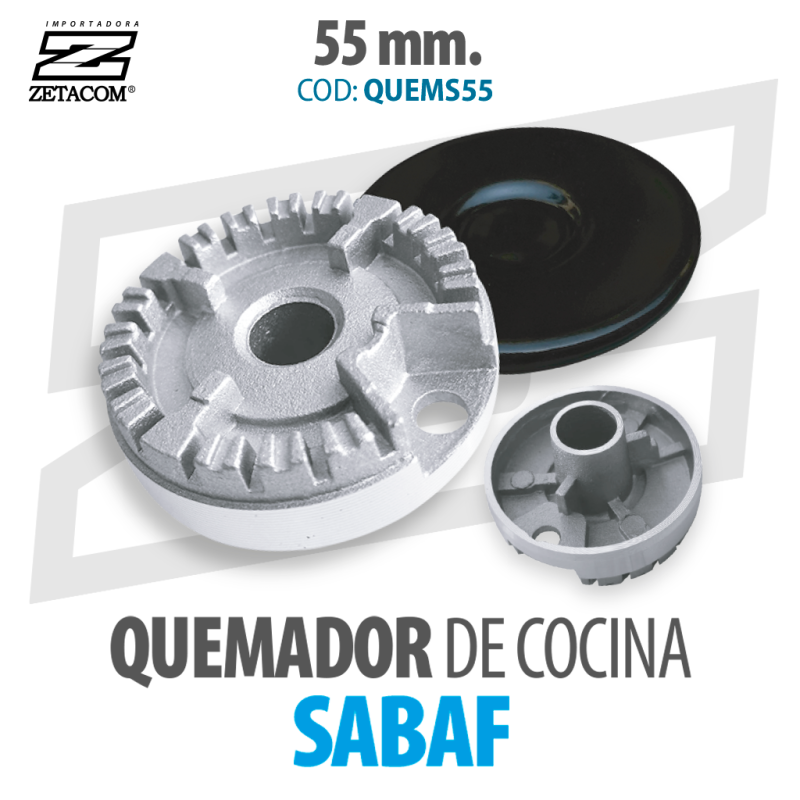 QUEMADOR PARA COCINA SABAF 55MM