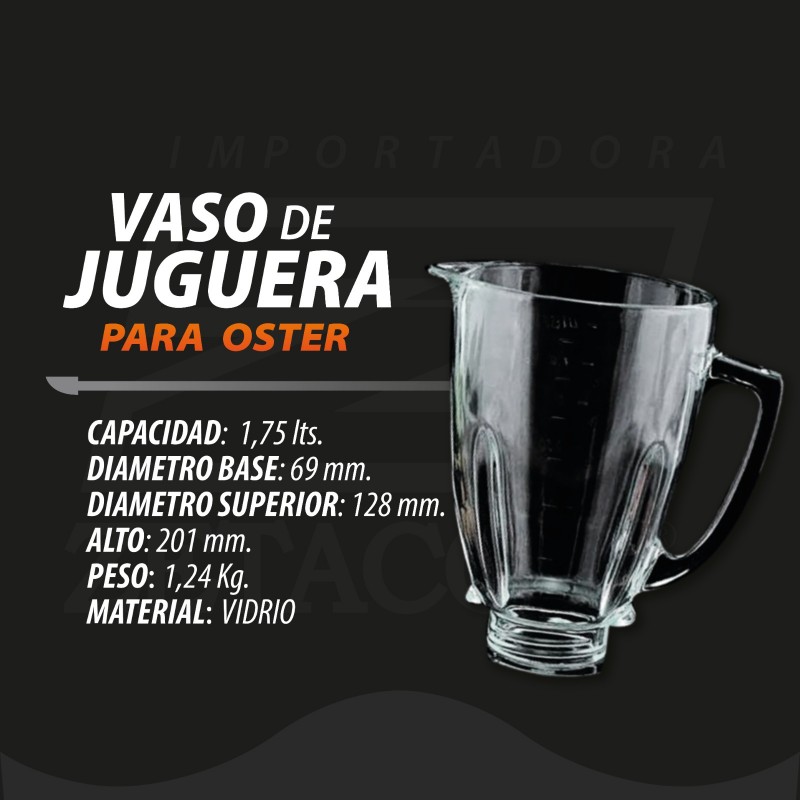 VASO DE JUGUERA PARA OSTER EXPERT BLSTMG